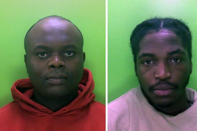 Haritier Nsemi and Oluwadamilola Ogunyankinnu were convicted of conspiracy to supply class A drugs from an address in Retford.
