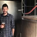 Welbeck Abbey Brewery's head brewer James Gladman.