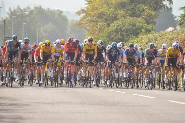 Stage 4 Tour of Britain. Sherwood Forest - Newark on Trent. Worksop.