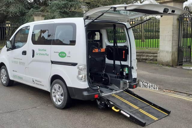 Bassetlaw Action Centre's Wheelchair Accessible Vehicle