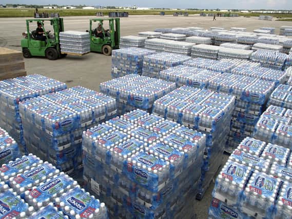 Wilko delivered 62 pallets of bottled water to food banks across Worksop, Retford and Nottingham.