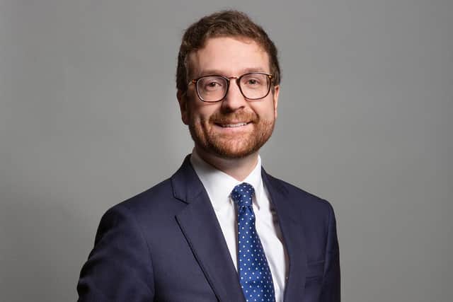 Alexander Stafford, MP for Rother Valley. Photo: London Portrait Photographer-DAV