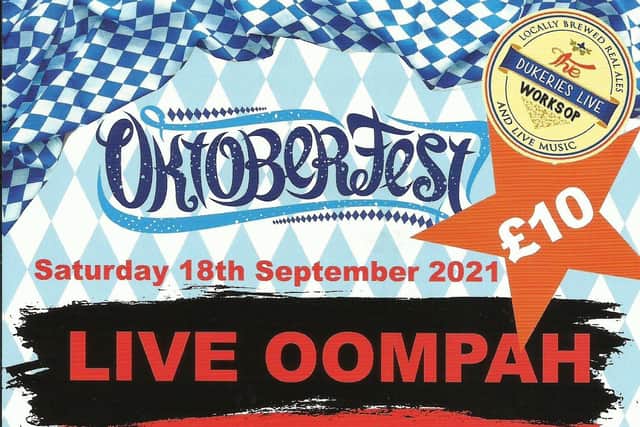 Fundraising Royal British Legion Oktoberfest Beer & Bratties Night.