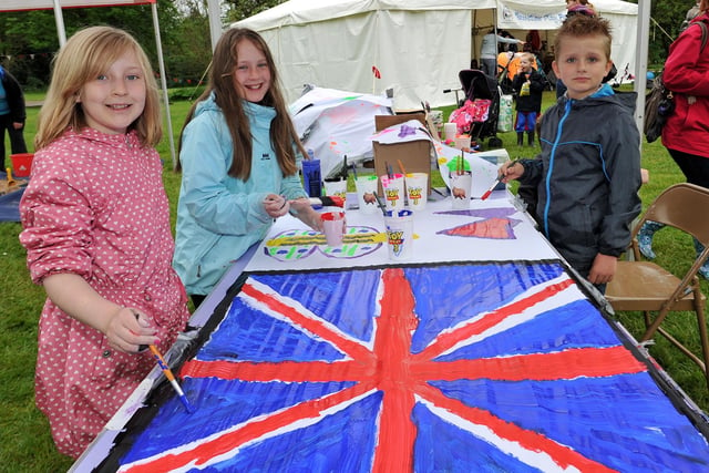 Clumber Park held a Gem of a Day event organised by the Bassetlaw Play Forum to celebrate the Queen's Diamond Jubilee (w120607-3q)