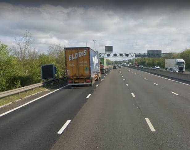 Major overnight roadworks will start on the M1 northbound next week and last for a year. Photo: Google