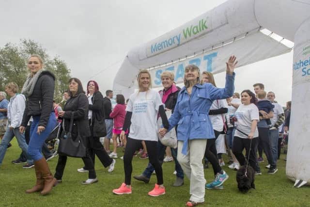 The Clumber Park Memory Walk in 2017.
