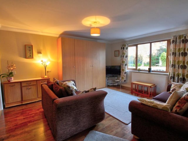 Cottage sitting room.