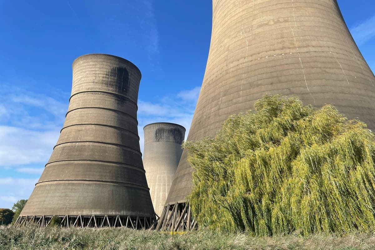 West Burton cooling towers could make 'impressive gateway' to Bassetlaw fusion plant 