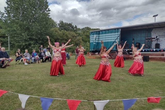 Visitors enjoyed a range of live entertainment including dance groups and martial artists.