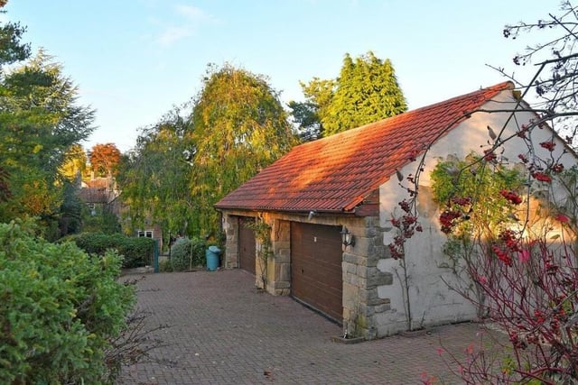Garages and off-street parking space tick more boxes at the Whitwell barn conversion.