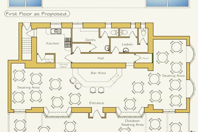 Force Contracting Services have revealed the new floor plan for the village pub.