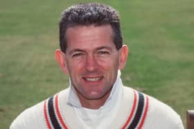 1996: A portrait of Nigel Briers of Leicestershire during the Leicestershire photo-call Mandatory Credit: Ross Kinnaird/ALLSPORT