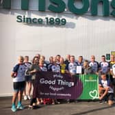 Morrisons Worksop supported the Police Unity Tour with enthusiasm and breakfast.
