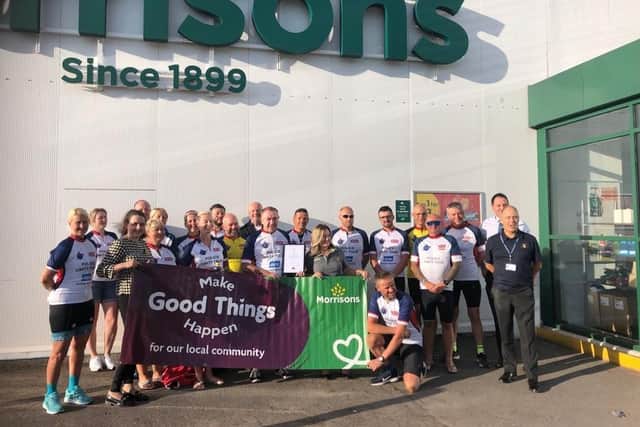 Morrisons Worksop supported the Police Unity Tour with enthusiasm and breakfast.