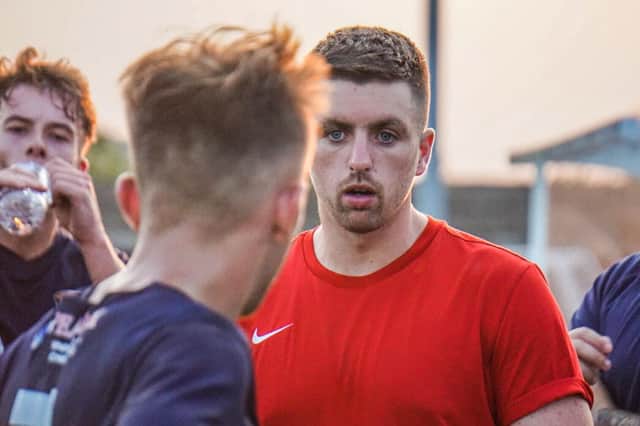 Ryan Hall is happy with the extra quality in Worksop's U21 squad. Pic by Lewis Pickersgill