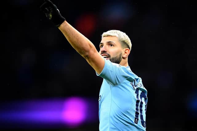 Sergio Aguero is City's top scorer with 17 as Pep Guardiola's men top the scoring charts.