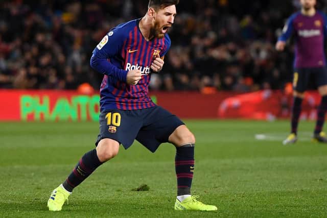 Lionel Messi is their top scorer with 21 so far.