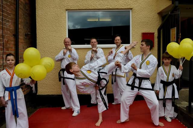 Members of Lynx Black Belt Leadership Academy