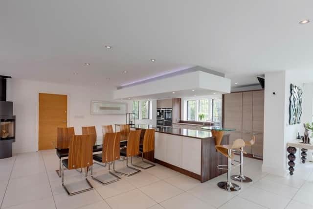 Open plan and modern with stylish units.