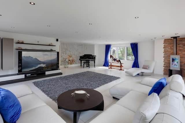 Or to really unwind, there's this beautiful lounge.