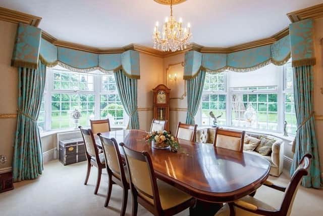 Enjoy a meal in elegant surroundings