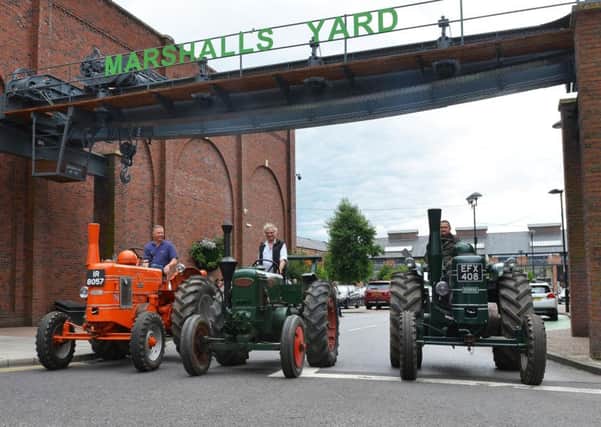 Tractor Rally at Marshall's Yard
