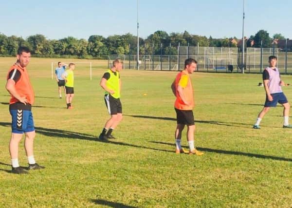 Worksop Town back in training for the new season