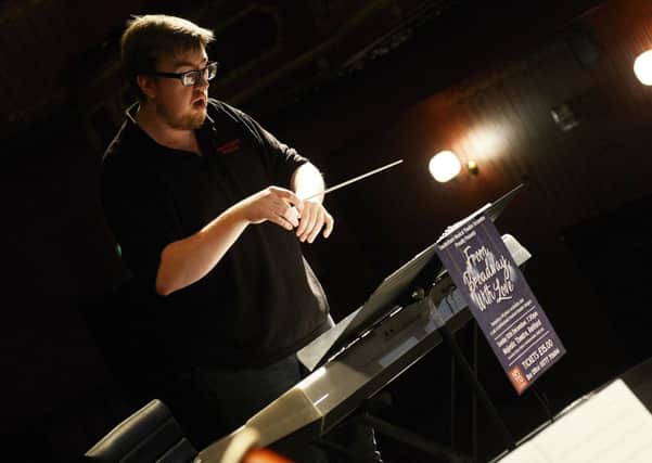 Brady Mould, Northern Musical Theatre Orchestra's musical director. Photo: Danny Jones