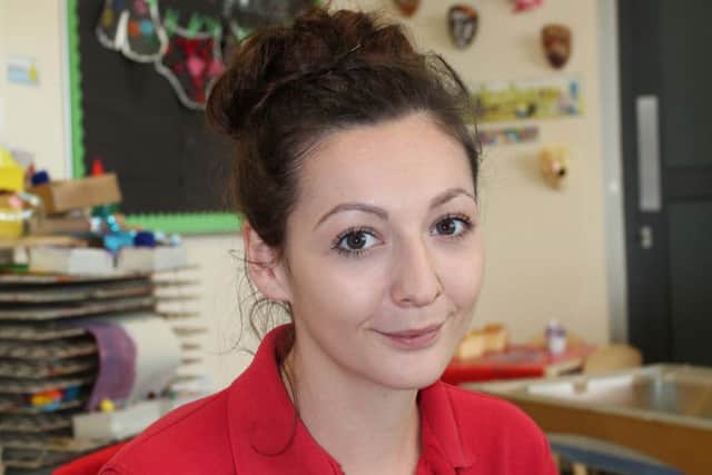 Kay Hall will start a fulll-time role at a Dinnington nursery after she graduates from Rotherham College