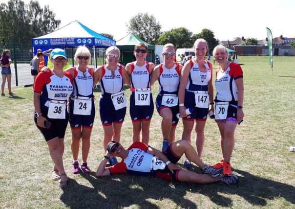 Bassetlaw Tri Club members at Sunday's event