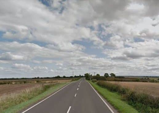 The collision happened on the A631 at Beckingham. Photo: Google Images.