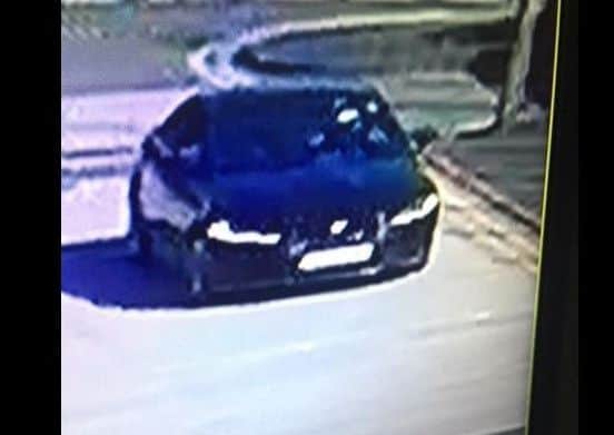 Police think this car was involved.