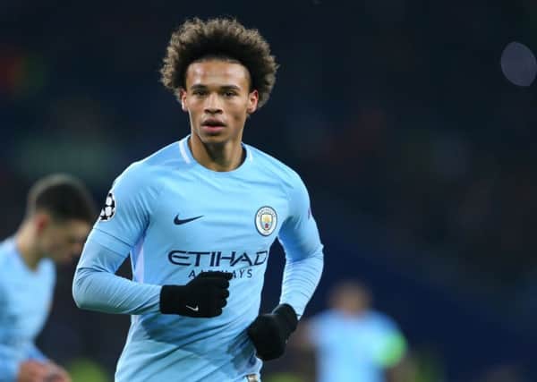 Manchester City star Leroy Sane, who is being chased by Italian champions Juventus, according to today's football rumour mill.
