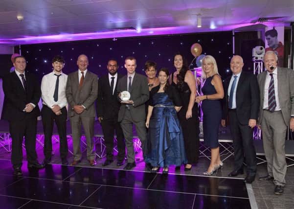 The IT development team who won the 'Corporate Team Of The Year' honour at the Doncaster and Bassetlaw Teaching Hospitals Trust's annual awards.