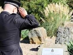Fallen officers honoured.