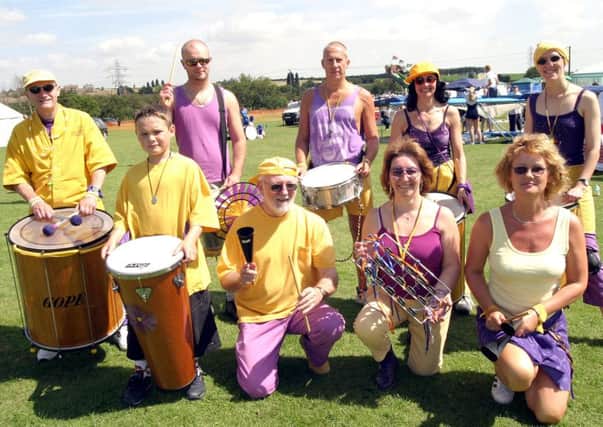 2003: This musical group added to the lively atmosphere at the Manton Carnival. Picture courtesy of Jon Knight.