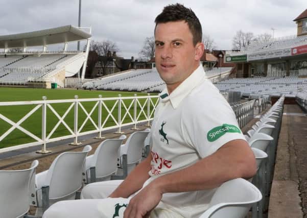 Steven Mullaney, who took over as captain at Trent Bridge from Chris Read. (PHOTO BY: Jason Chadwick)