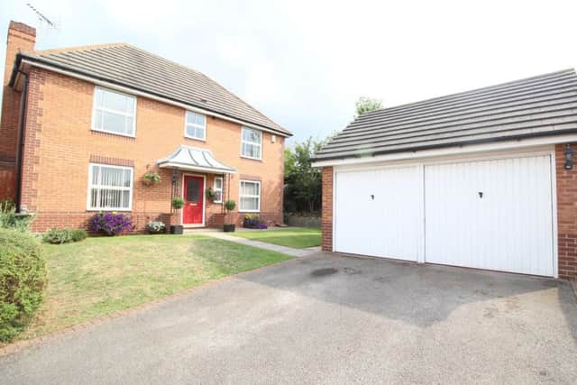 This four-bedroom detached in Worksop is on the market for Â£248,000