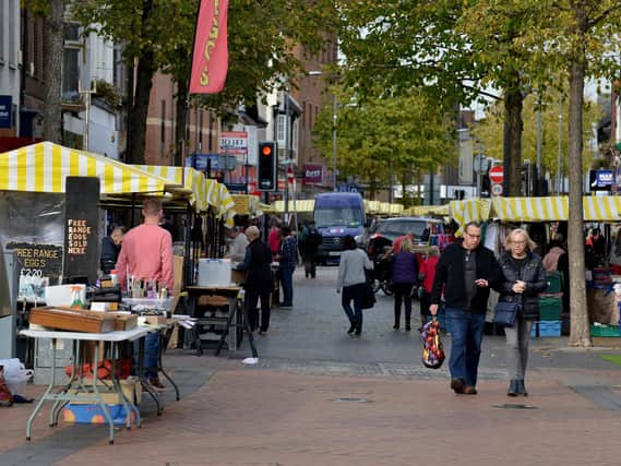 Worksop's shopping areas contain a mixture of well-known chains and independent retailers.
