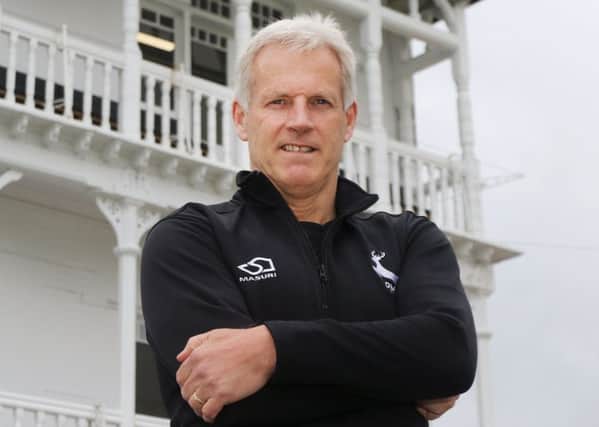 Peter Moores, who was a key factor in Joe Clarke signing for Notts.