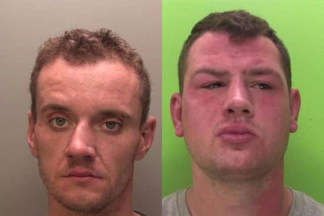 Lukasz Orywal (left) and Andrew Hurns previously admitted causing death by dangerous driving.