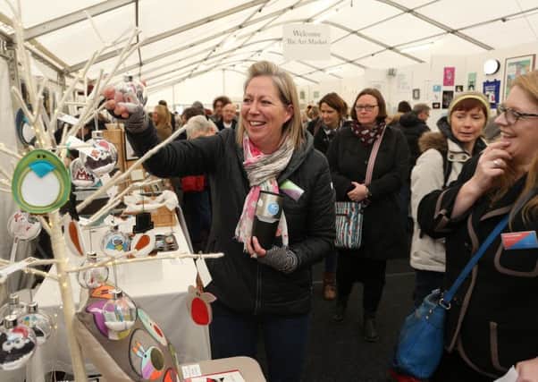 The Christmas Art Market at Welbeck.