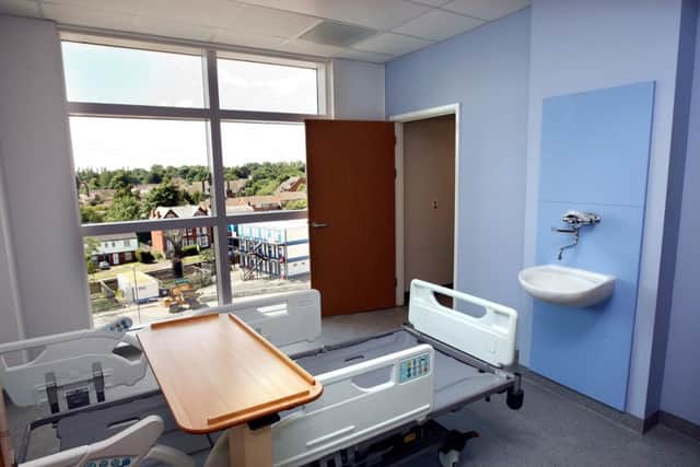 Doncaster and Bassetlaw Teaching Hospitals NHS Foundation Trust is operating at safe capacity for bed occupancy. Photo: PA/David Jones