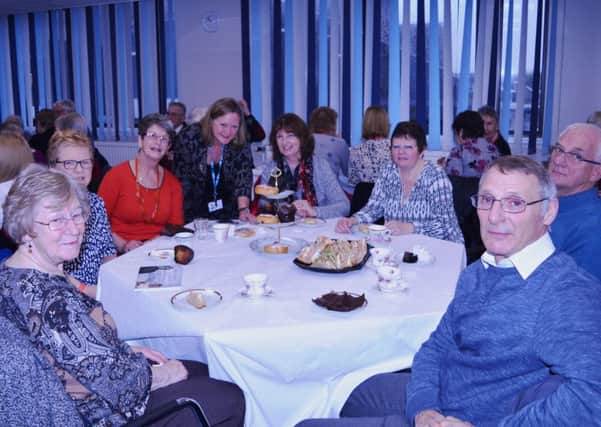 Volunteers at one of the festive brunches hosted by the Doncaster and Bassetlaw Teaching Hospitals Trust.