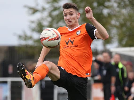Connor Brunt was on the scoresheet today for Worksop