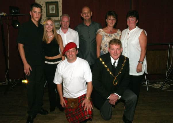2003: This group shot was taken at a Bassetlaw Hospice charity event at The Innings. Did you go to this? Picture courtesy of Jon Knight.