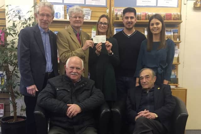 Retford Rotary Club has donated Â£5,000 to Aurora Wellbeing