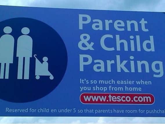 Do you know the rules for parent and child parking spaces?
