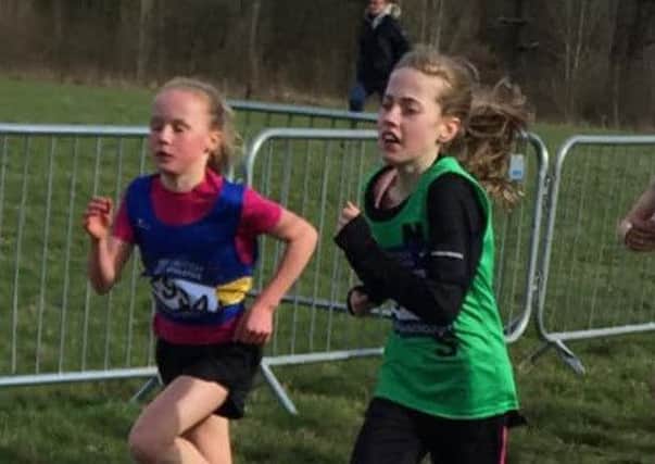 Anna Maddocks in action for the Worksop Harriers.