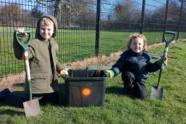 Serlby Park Academy pupils have planted more than 200 trees